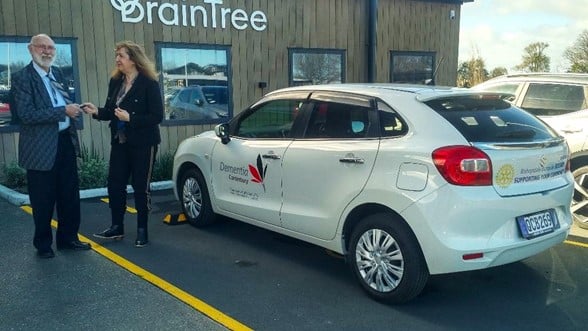 Rotary provides vehicle for Dementia Canterbury