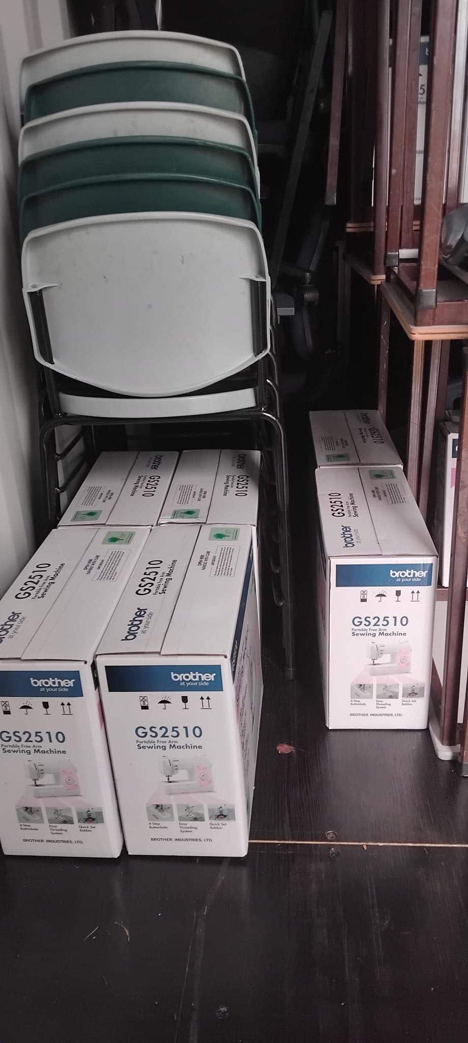 Samoa Bound - loaded into the container