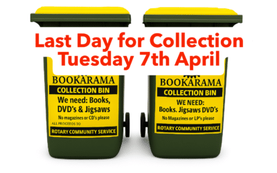 BOOKarama 2026 Donation Collection Ends Tuesday 7 April