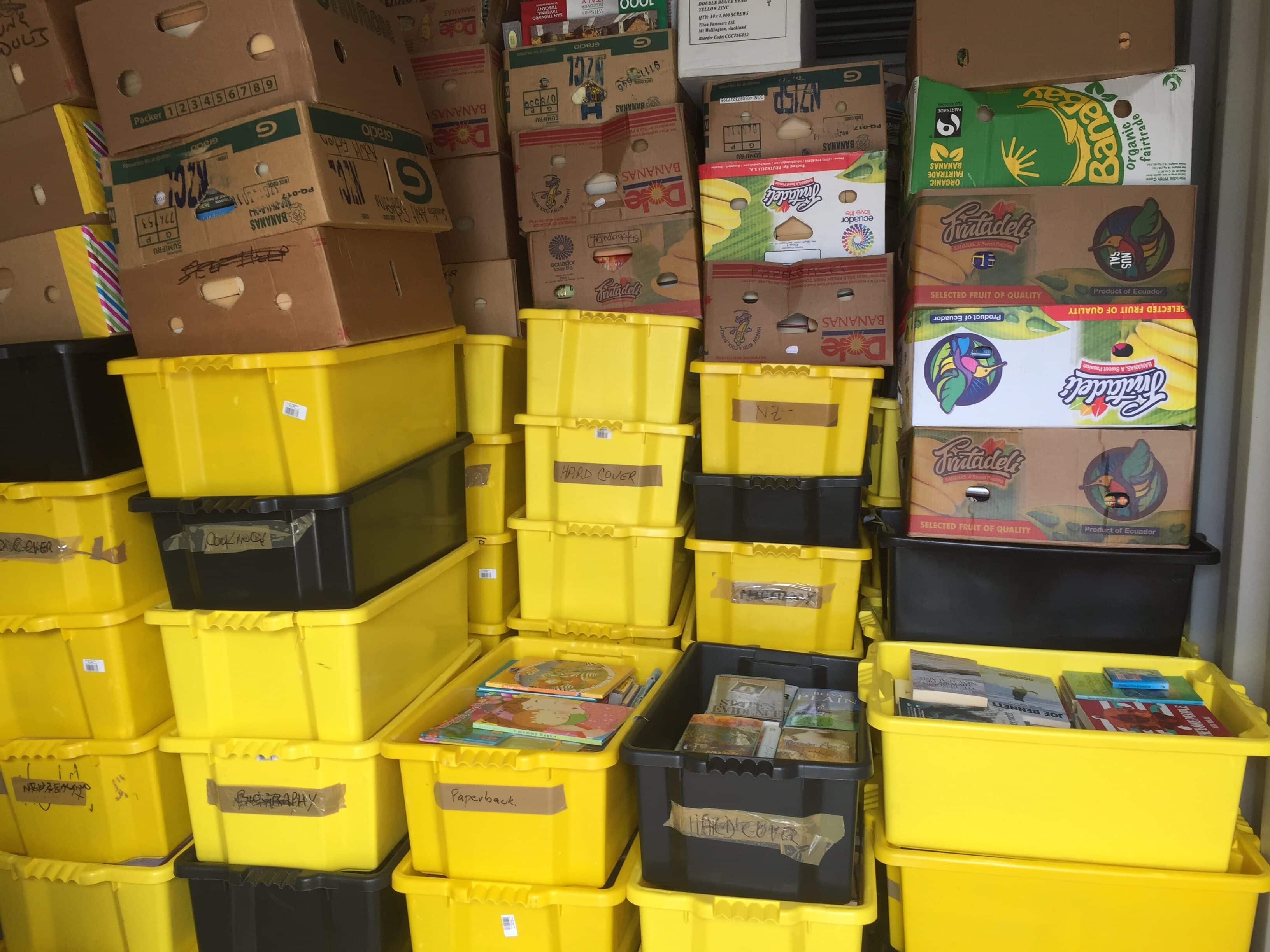 Lots of donated books, dvd's and jigsaw for our BOOKarama 2026